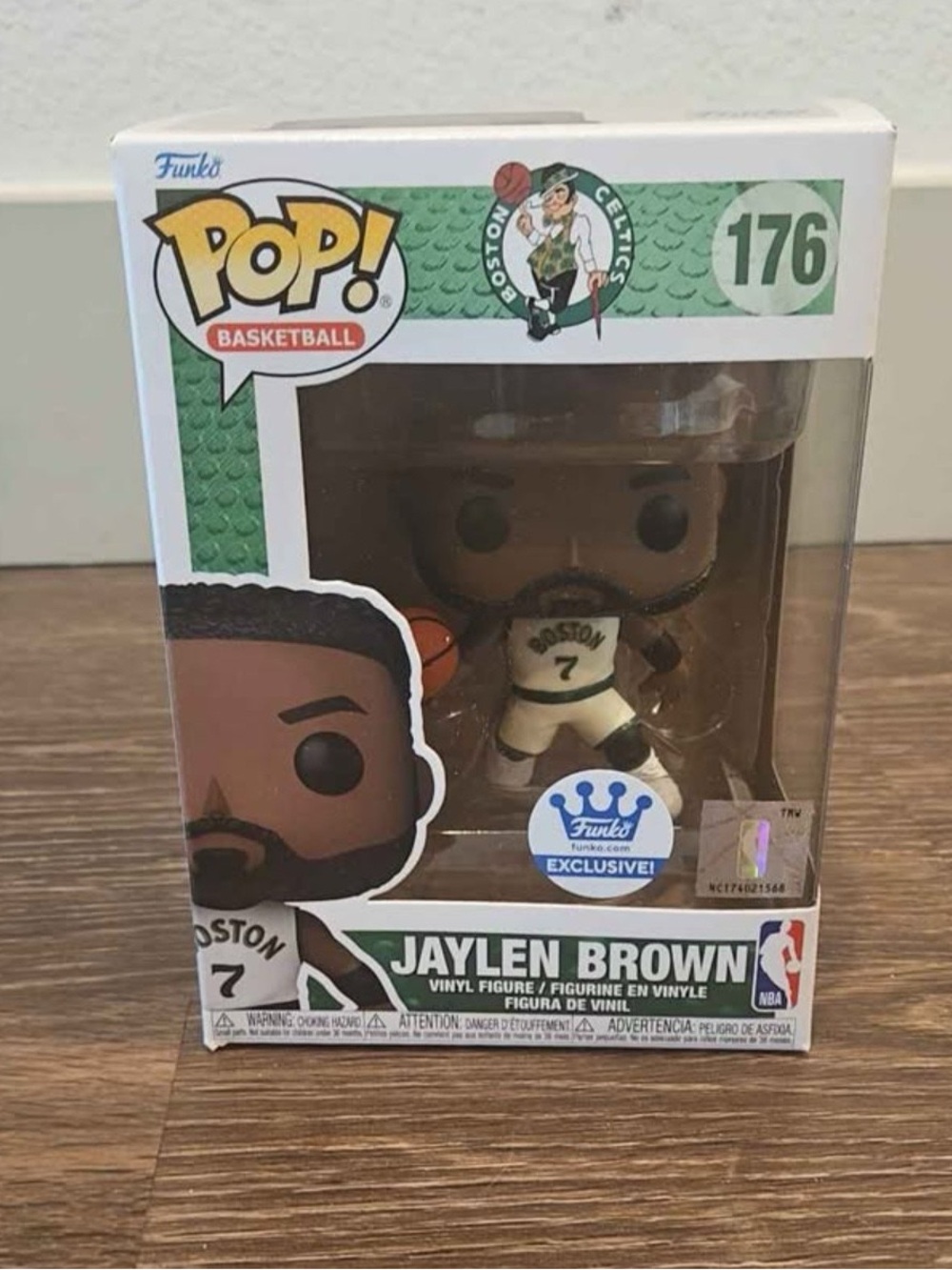 Jaylen Brown Funko Pop/ Boston Celtics/ #176/new/original packed.
